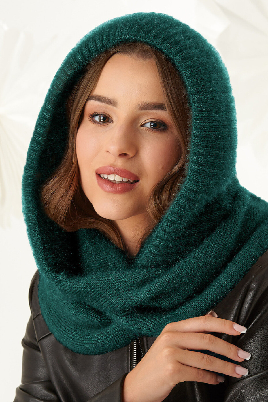 Dámská kapuce/kukla 48-495 LILA univerzální - main (1)