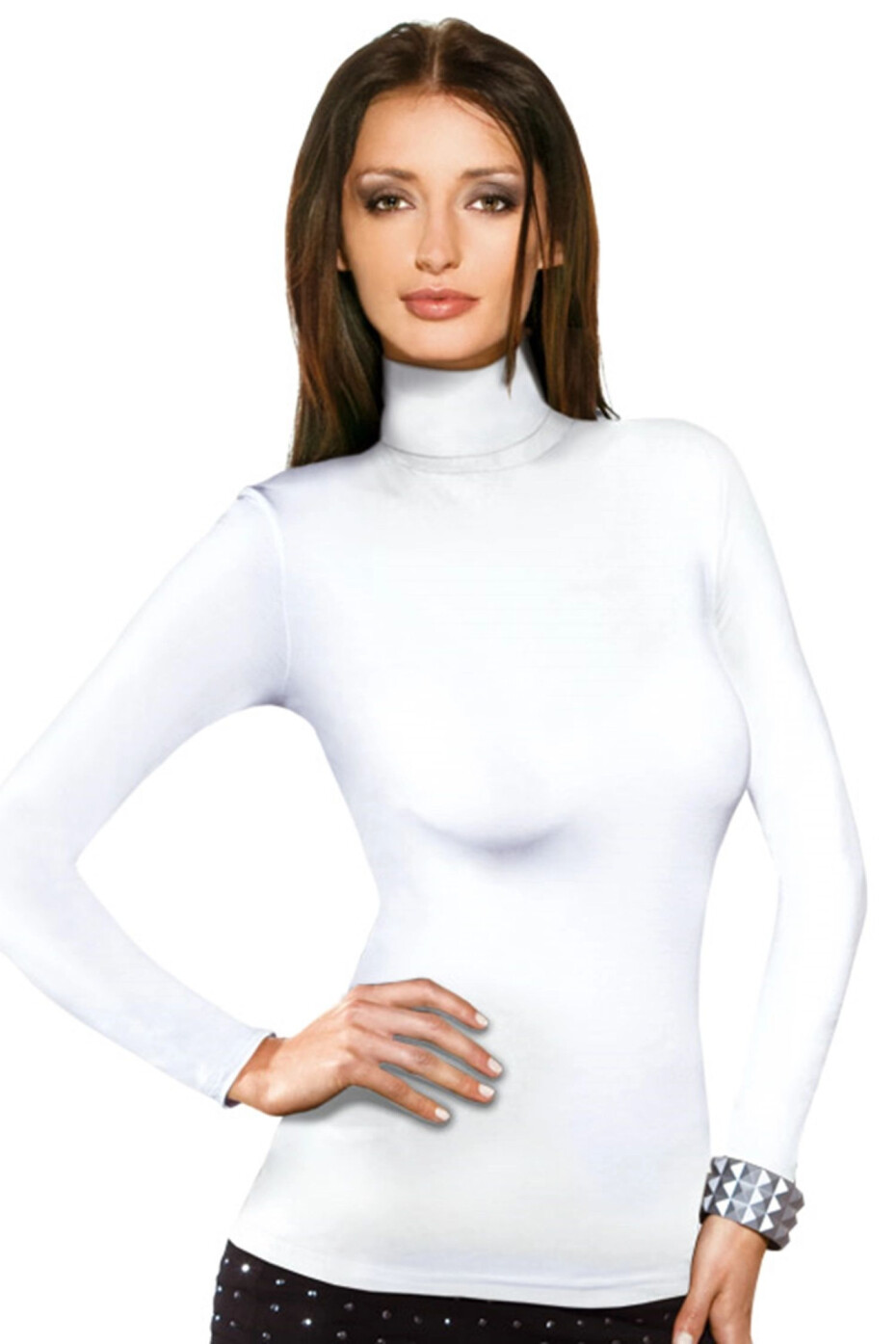 Dámské tričko Kimi white - BABELL Bílá XL - main (2)