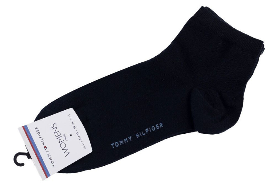 Ponožky Tommy Hilfiger 2Pack 373001001 Navy Blue 39-42 - main (2)