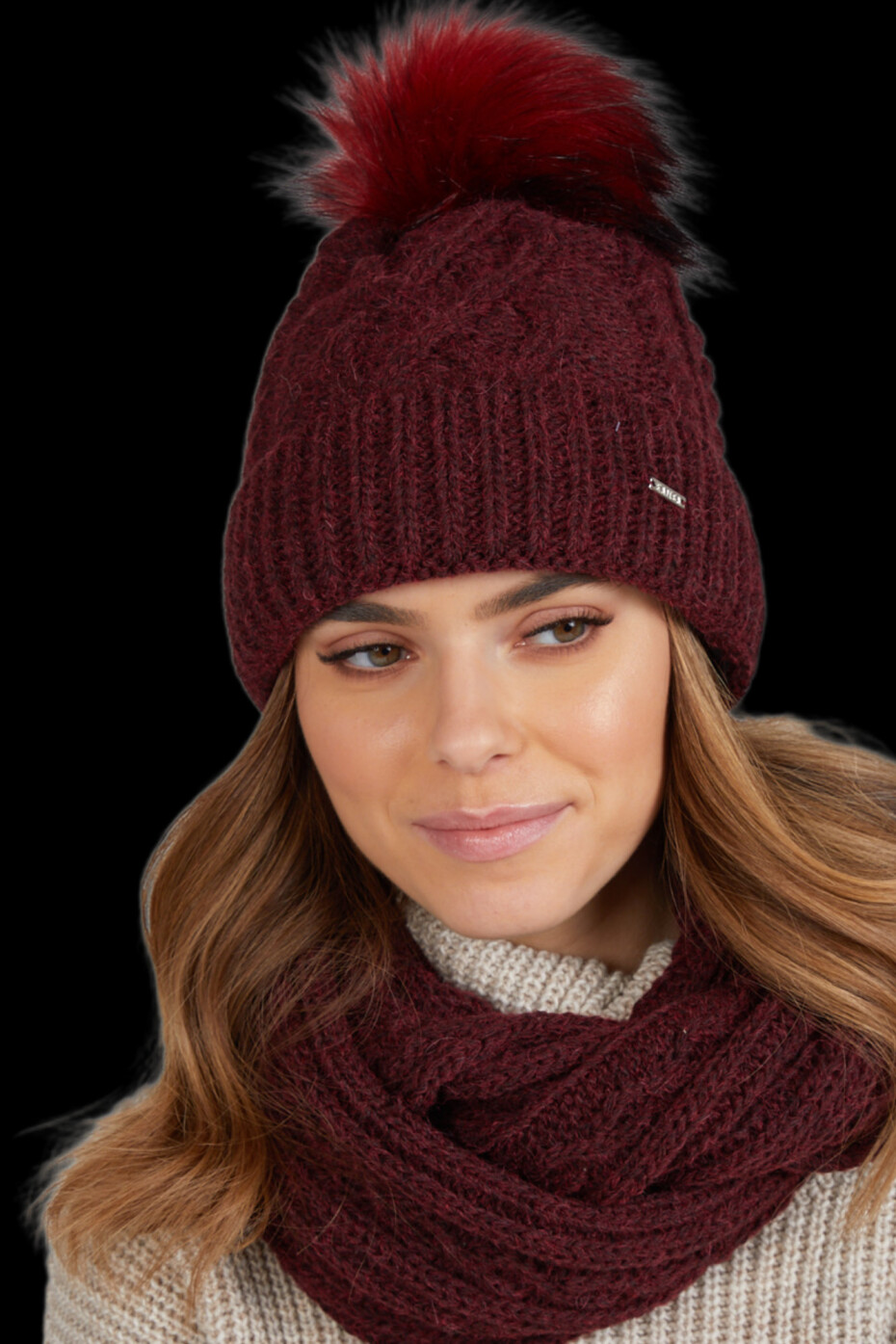Kamea Hat K.18.070.15 Claret 54-60 - main (1)