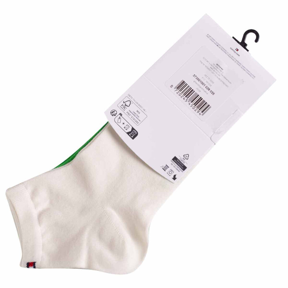 Ponožky Tommy Hilfiger 2Pack 373001001028 Green/Ecru 35-38 - main (5)