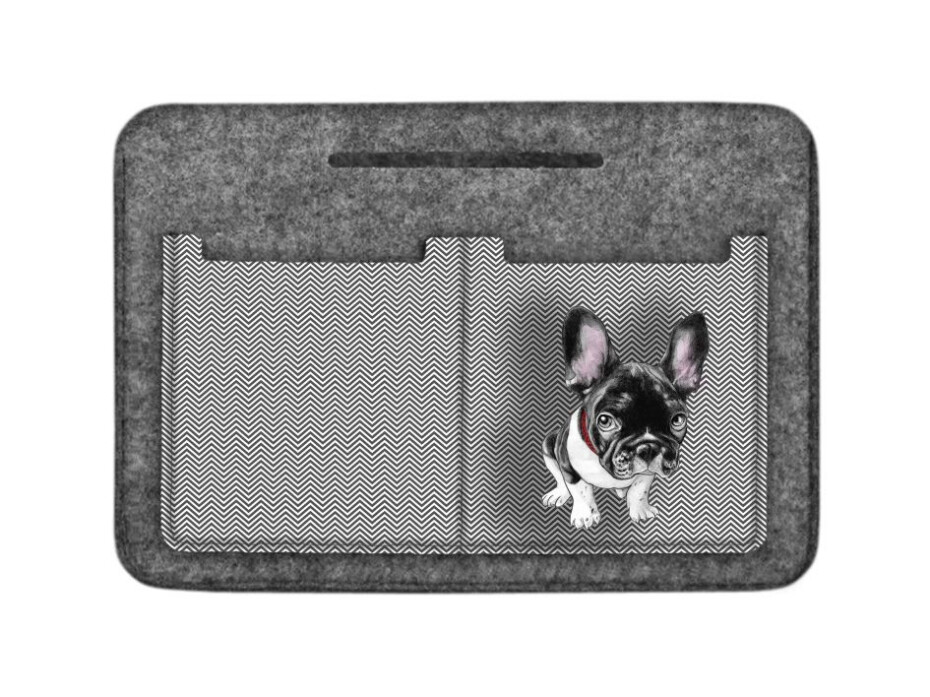 Bertoni Organizér na plstěné tašky Chester Black/White 26 cm x 18 cm x 8 cm - main (1)