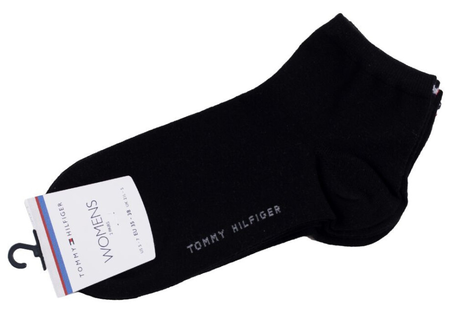 Ponožky Tommy Hilfiger 2Pack 373001001 Black 35-38 - main (1)