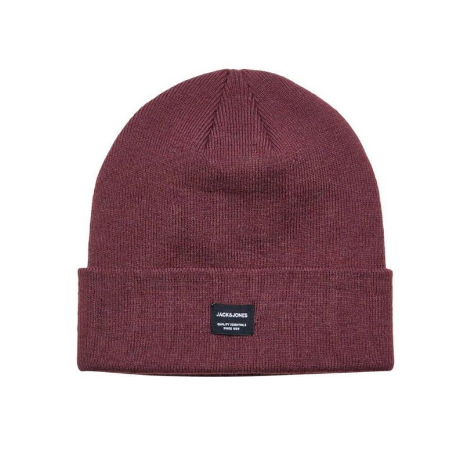 Jack & Jones Jacdna Beanie Noos M 12092815 pánské vínové Univerzální - main (0)