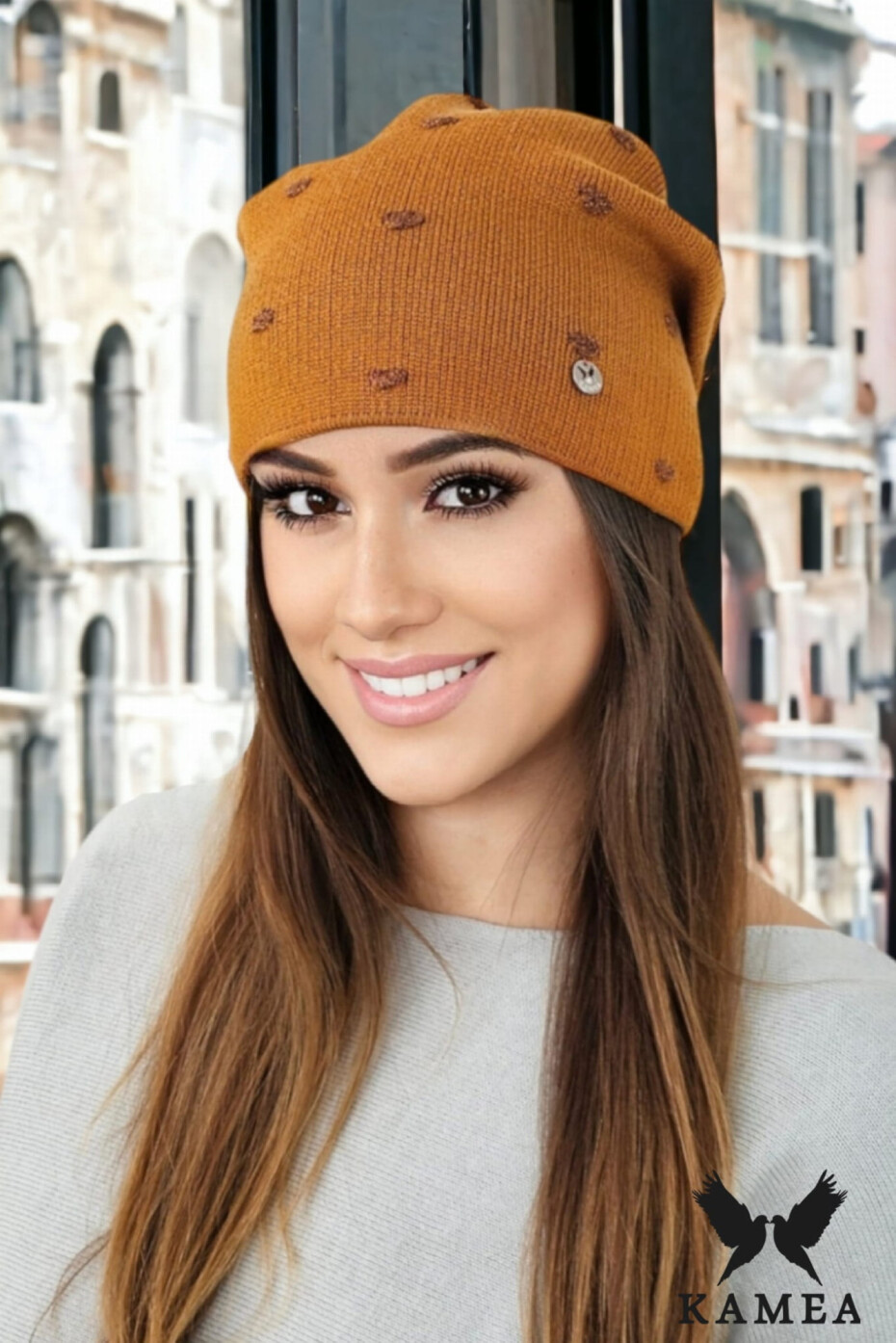 Kamea Hat K.23.007.27 Brick 54-60 - main (0)