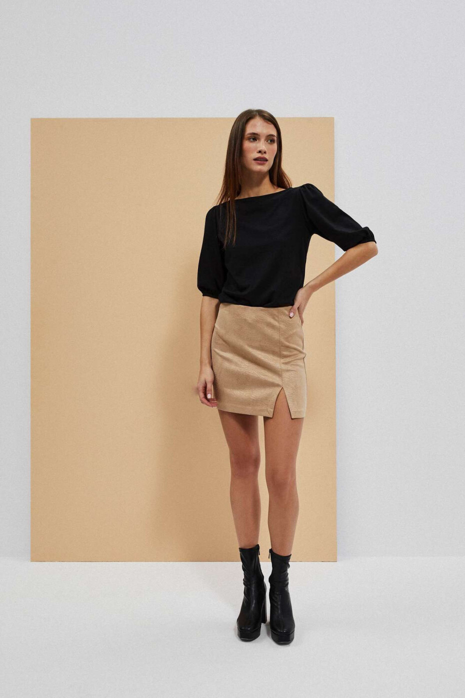 Mini sukně s rozparkem Velikost: XL - main (0)