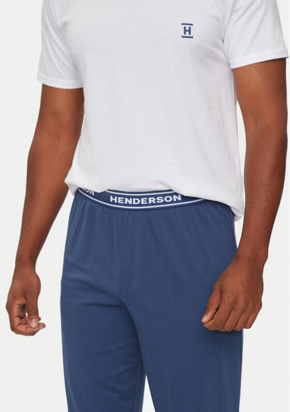Pánské pyžamo Henderson 41918 Bílá XL - main (2)