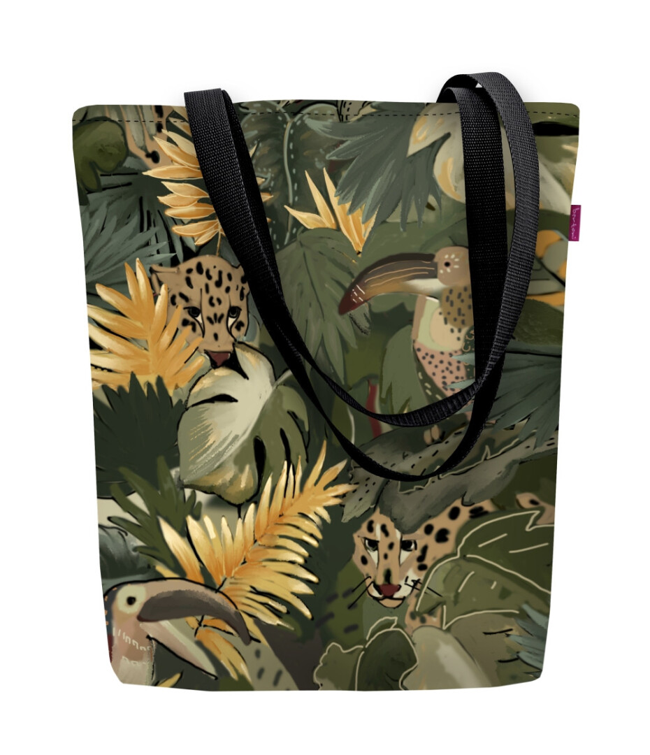 Bertoni Plátěná taška Sunny Amazonia Green 29 cm x 40 cm x 36 cm x 8 cm - main (6)