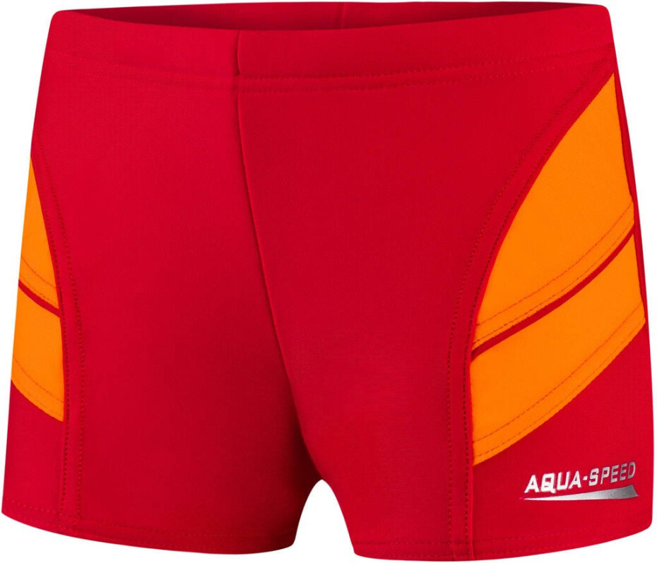 AQUA SPEED Plavecké šortky Andy Red/Orange Pattern 31 128 - main (0)