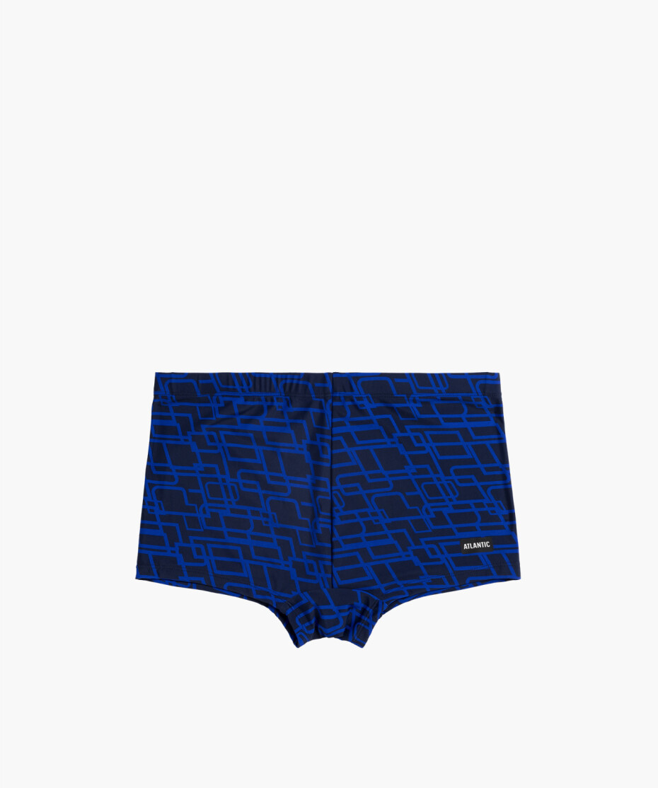 Pánské plavecké boxerky ATLANTIC - tmavě modré Velikost: XL - main (3)