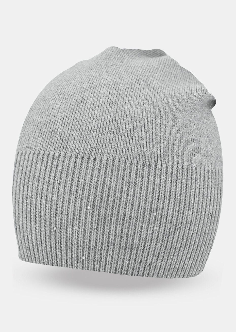 Dámská čepice Noviti CZ082 Flitry béžová 54-58 cm - main (7)