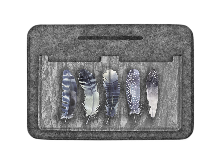 Bertoni Organizér na plstěné tašky Fly Away Grey 26 cm x 18 cm x 8 cm - main (0)