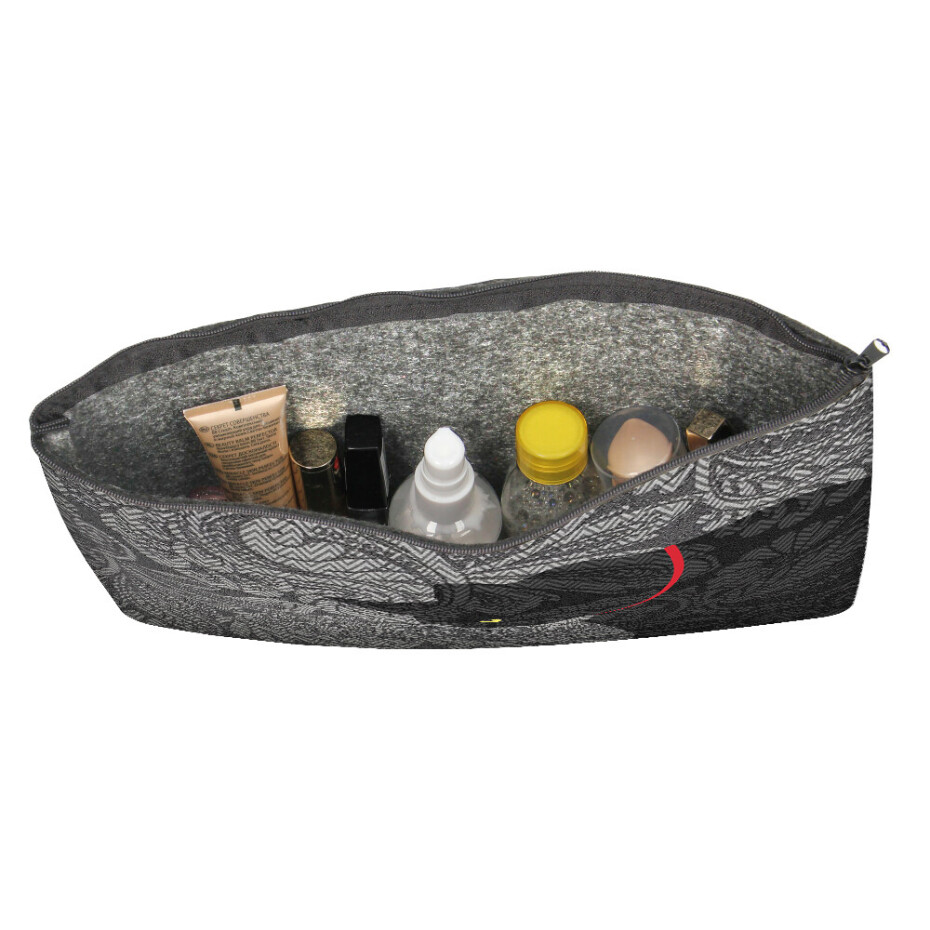 Bertoni Velká kapesní kosmetická taška Kleks Grey 31 cm x 20 cm x 1 cm - main (0)