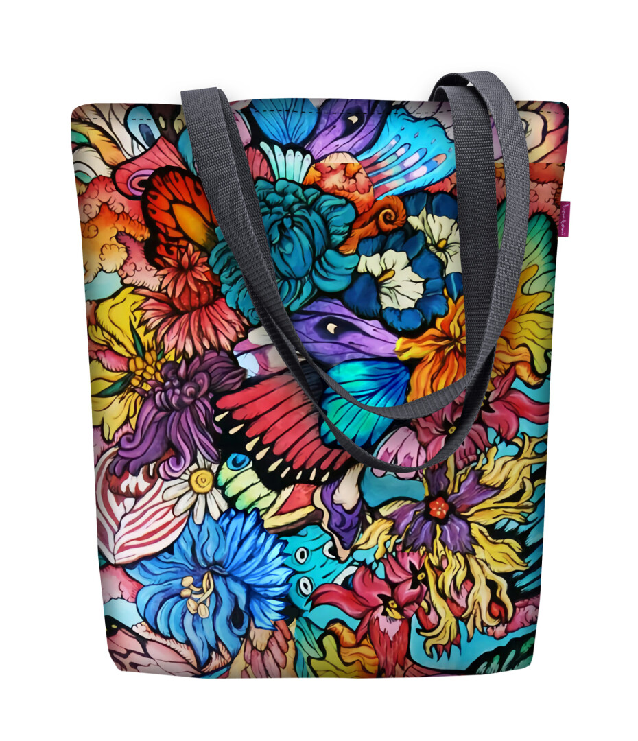 Bertoni Plátěná taška Sunny Hippi Multicolour 29 cm x 40 cm x 36 cm x 8 cm - main (4)