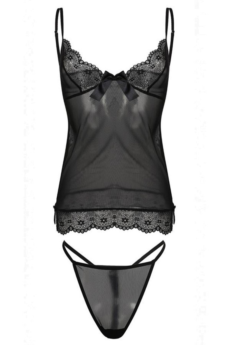 DKaren Set Elaine Black 2XL černá - main (0)