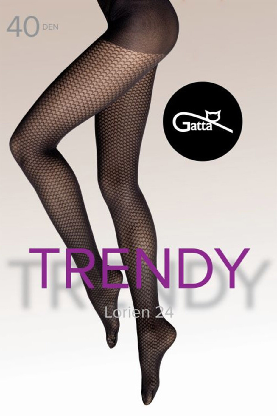 Gatta Lorien 24 40 DEN kolor:nero 4-L - main (0)