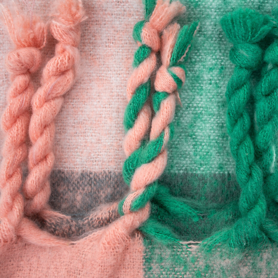 Šála Art Of Polo Sz22302 Green/Pink UNI - main (1)
