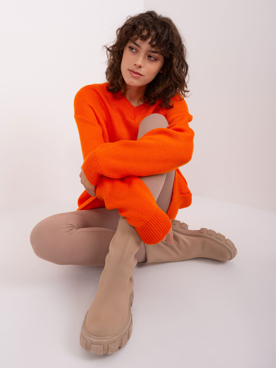 Šaty BA SK 0341 1.38X oranžová jedna velikost - main (0)