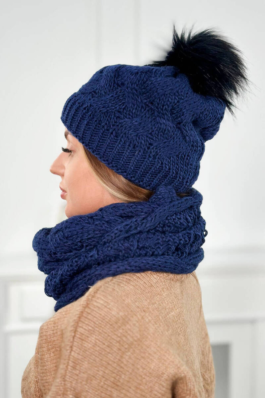 Dámský komplet navy Velikost: UNI - main (2)