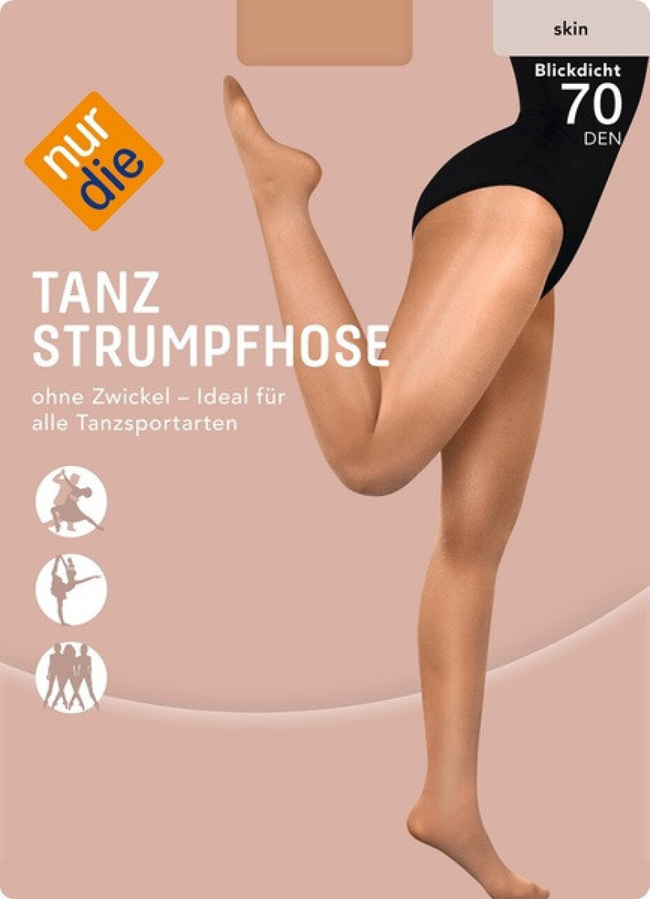 Taneční punčochové kalhoty NUR DIE DANCE PANTYHOSE 70 DEN - NUR DIE - tělová S - main (2)