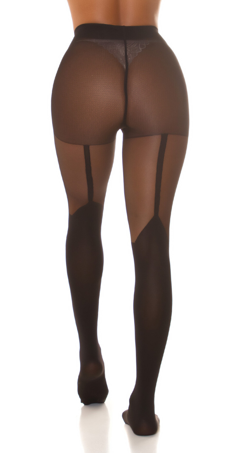 Dámské sexy punčocháče SH6416 černé - In-Stylefashion one size - main (5)