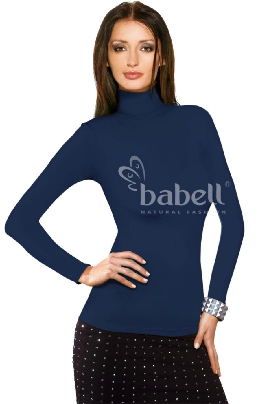 Dámské tričko Kimi dark blue - BABELL tmavě modrá S - main (0)