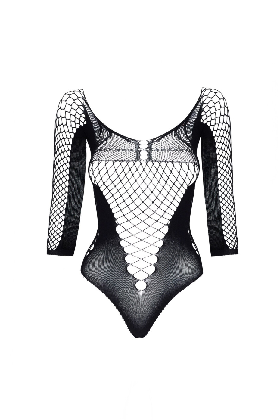 Erotické body Lucelia teddy - BEAUTY NIGHT FASHION černá S/L - main (12)