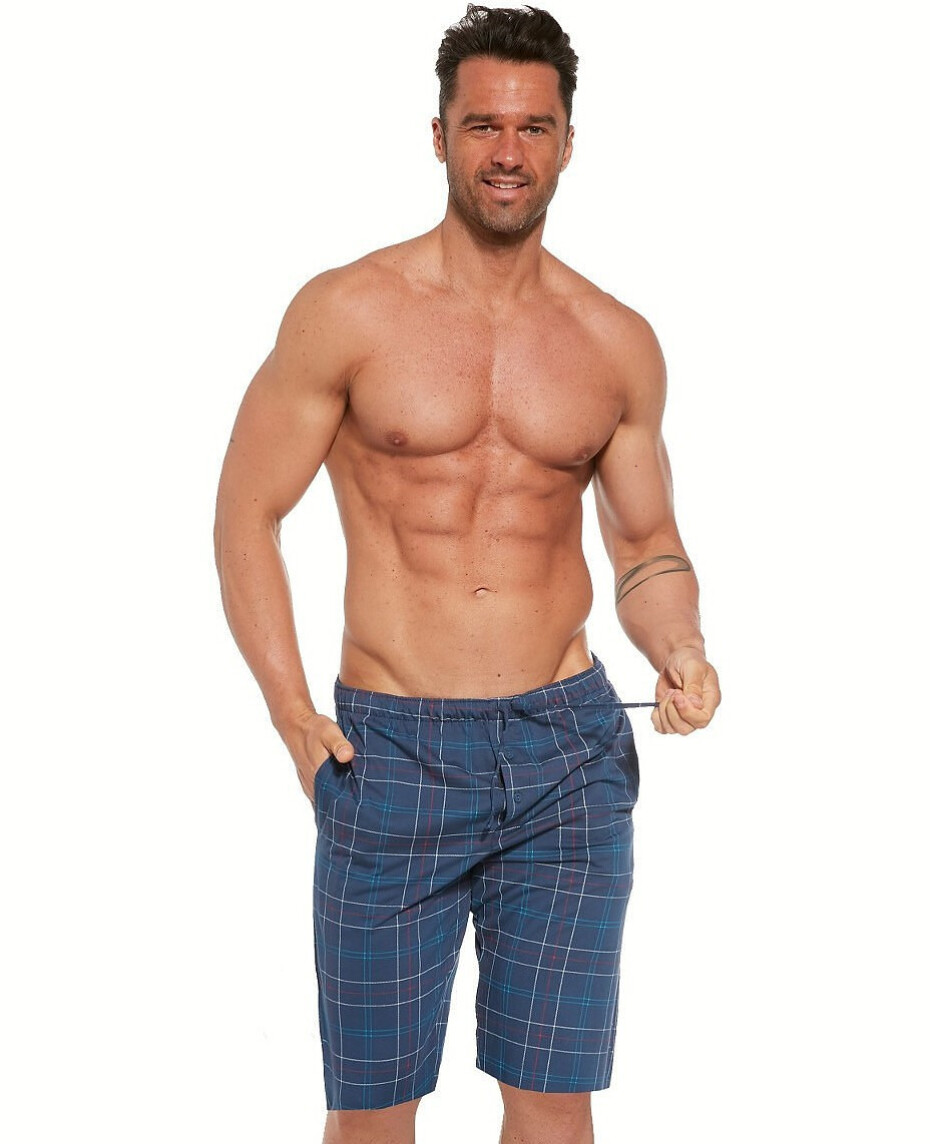Pánské pyžamové kraťasy Cornette 698/13 S-2XL tmavě modrá M - main (4)