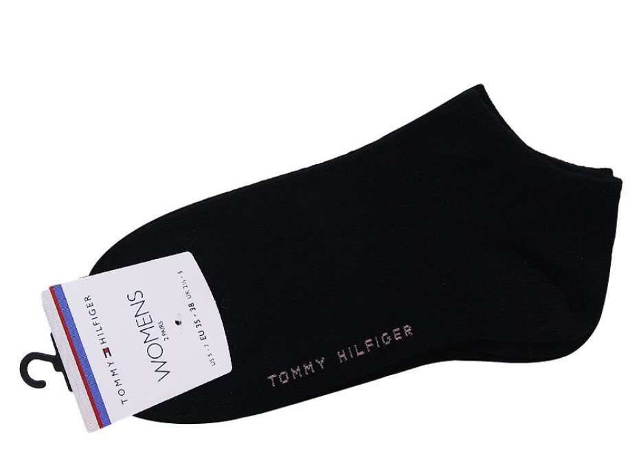 Ponožky Tommy Hilfiger 2Pack 343024001 Black 39-42 - main (2)
