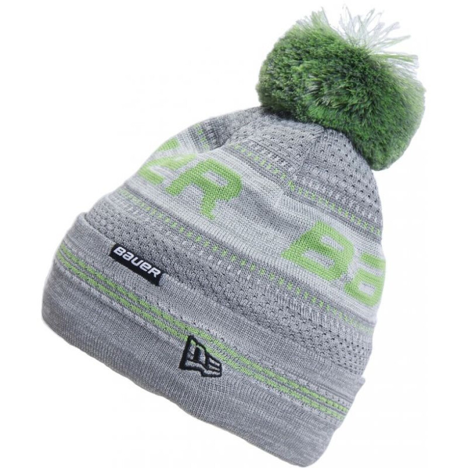 Zimní čepice Bauer NE Pom Knit Jr 1059442 USA - main (1)