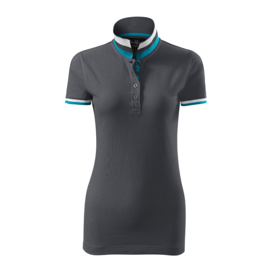 Polokošile Malfini Collar Up W MLI-25783 light anthracite M - main (2)