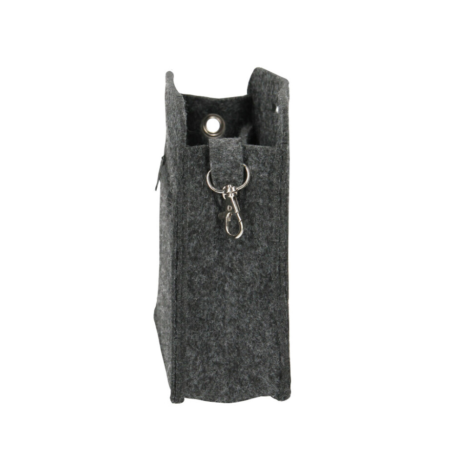 Bertoni Organizér do plstěné tašky Laurel Black/White 26 cm x 18 cm x 8 cm - main (1)