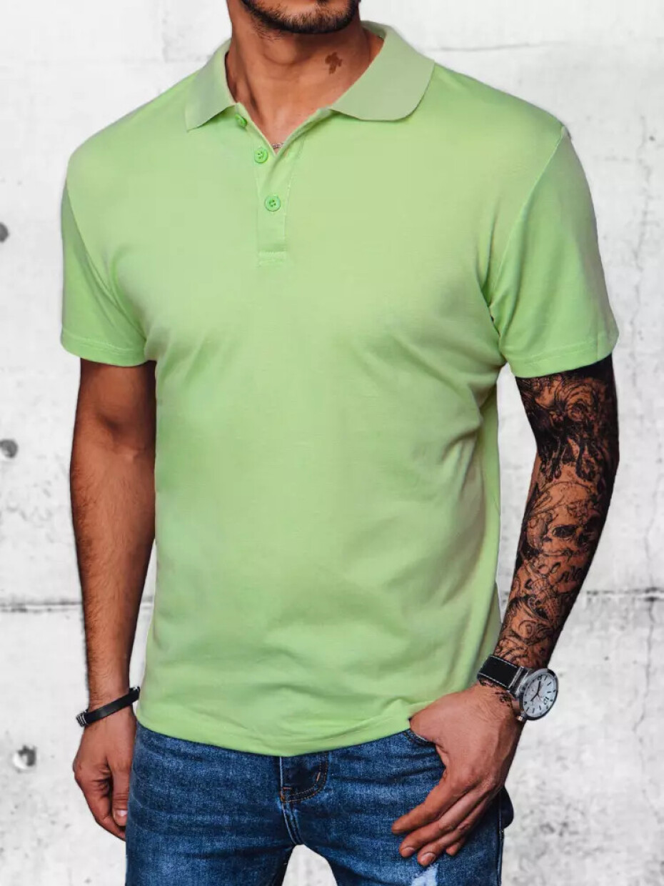 Pánské zelené polo triko Dstreet PX0554 XL - main (2)