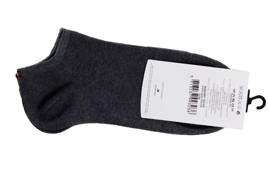 Ponožky Tommy Hilfiger 2Pack 343024001 Grey 35-38 - main (0)
