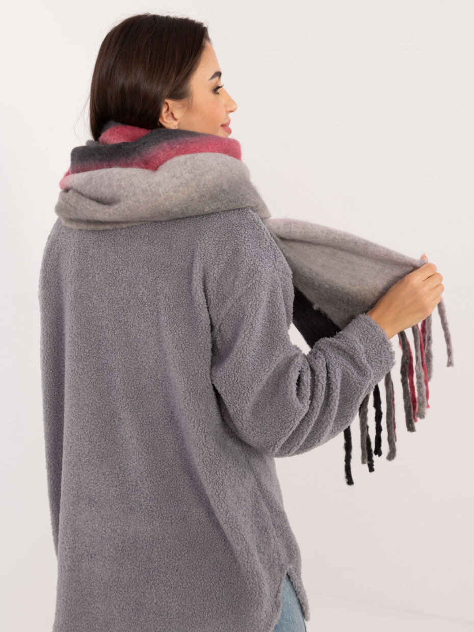 Šála AT SZ 2320.50 šedá černá jedna velikost - main (1)
