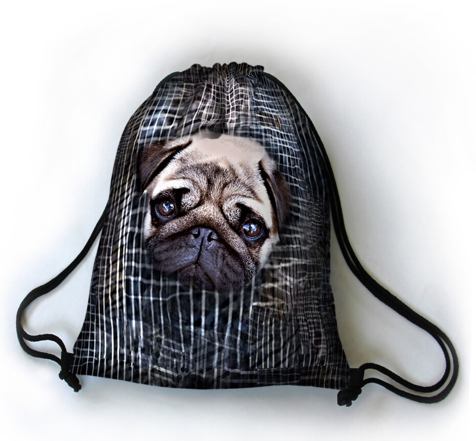 Bertoni Mopy na záda šedé 39 cm x 47 cm - main (0)