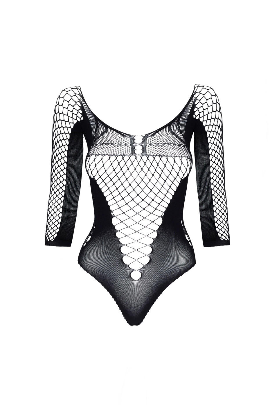 Erotické body Lucelia teddy - BEAUTY NIGHT FASHION černá S/L - main (14)