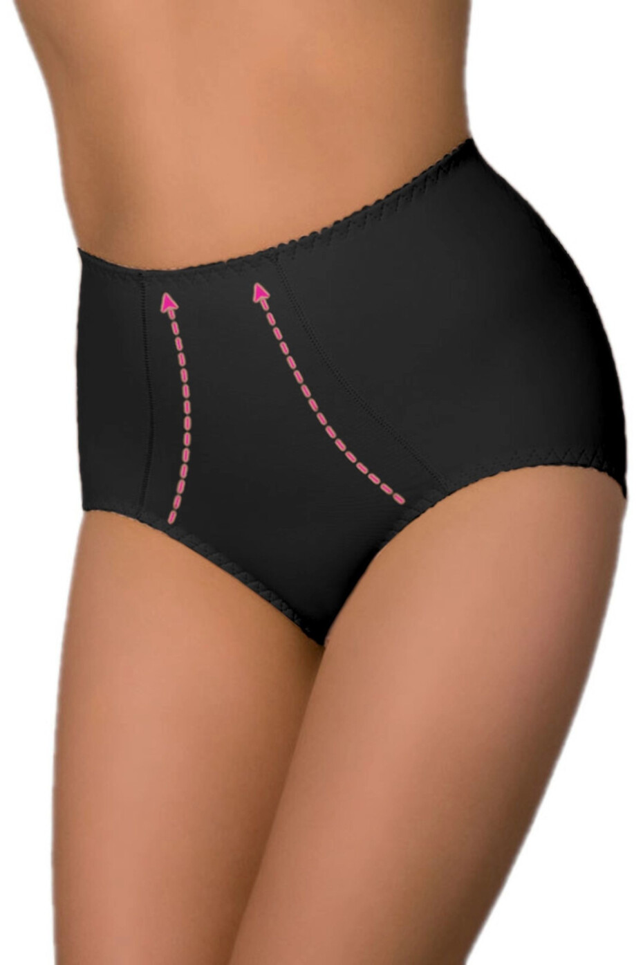 Stahovací kalhotky Verona black plus - ELDAR černá 3XL - main (0)
