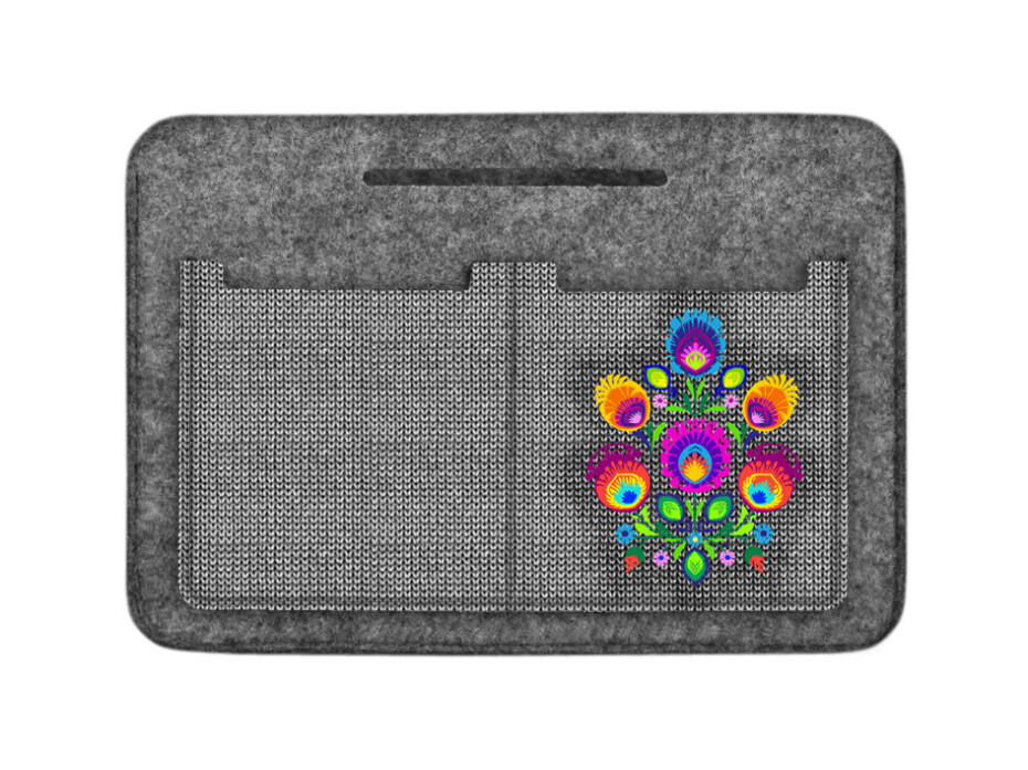Bertoni Organizér do plstěné tašky Jagna White/Black 26 cm x 18 cm x 8 cm - main (5)