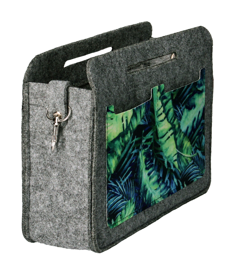 Bertoni Organizér do plstěné tašky Calipso Green 26 cm x 18 cm x 8 cm - main (6)