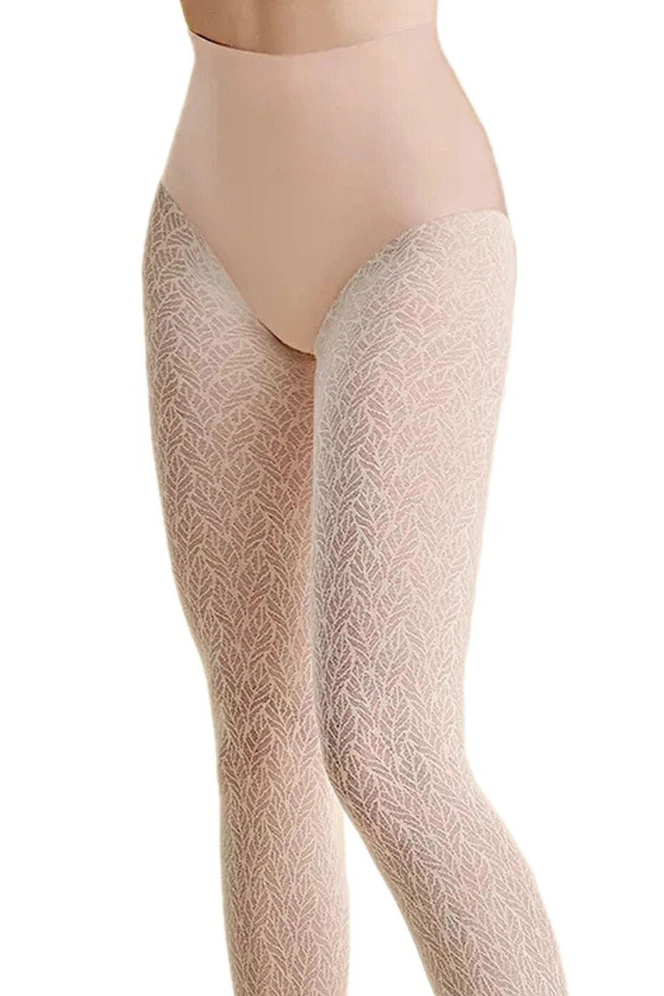 Punčocháče zimní 1219 Pryma cream - GABRIELLA krémová 2 - main (0)