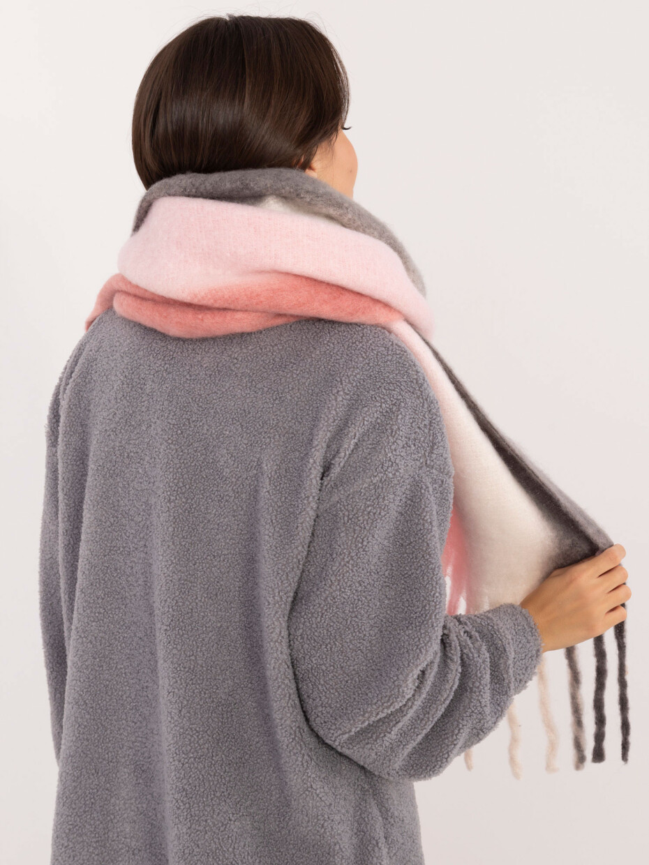 Šála AT SZ 2320.50 šedorůžová jedna velikost - main (6)