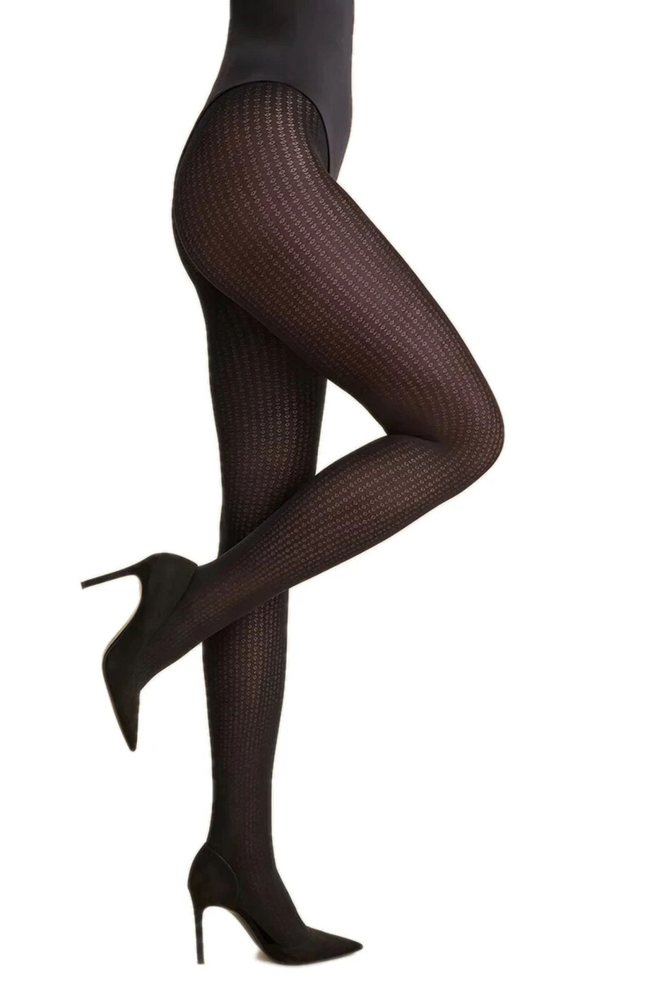 Punčocháče zimní 1217 Celest black - GABRIELLA černá 4 - main (1)