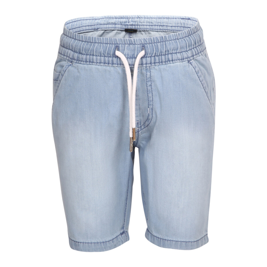 Dětské bavlněné kraťasy nax NAX COLDO dk.metal blue 128-134 - main (2)