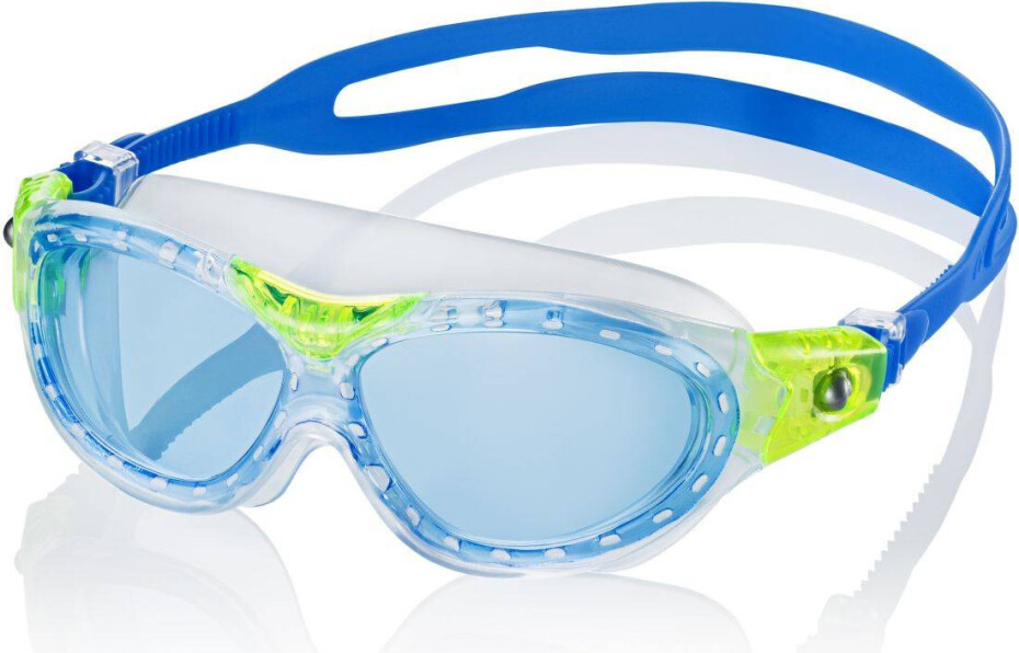 AQUA SPEED Plavecké brýle Marin Kid Blue/Yellow/Transparent Pattern 61 5-10 let - main (0)
