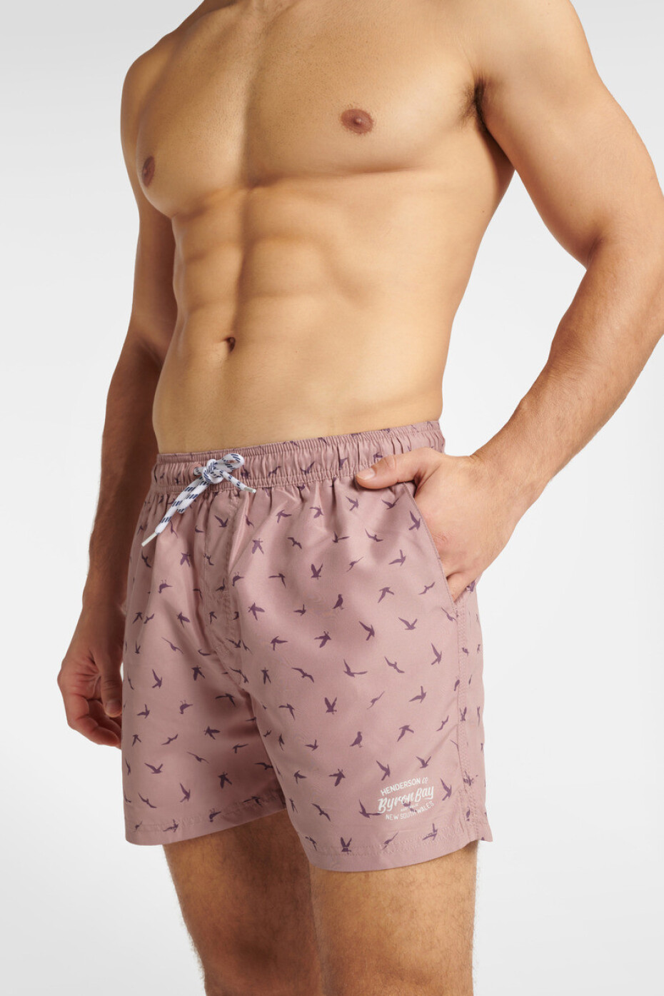Pánské plavky GABLE 40782 SS23 světle růžová XXL - main (1)