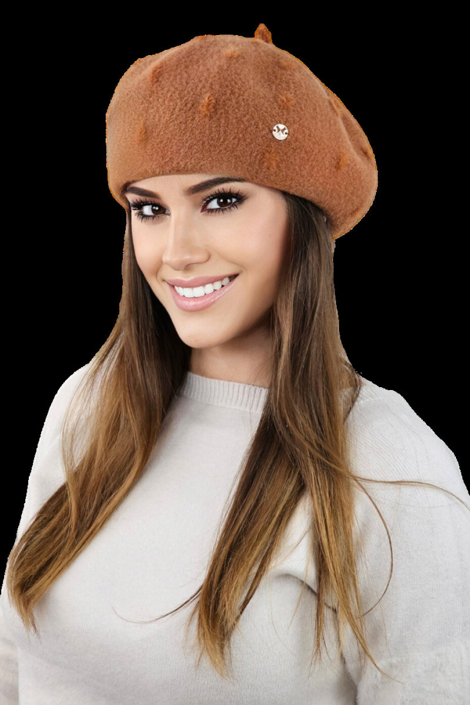 Kamea Beret K.23.037.46 Brick 54-60 - main (1)