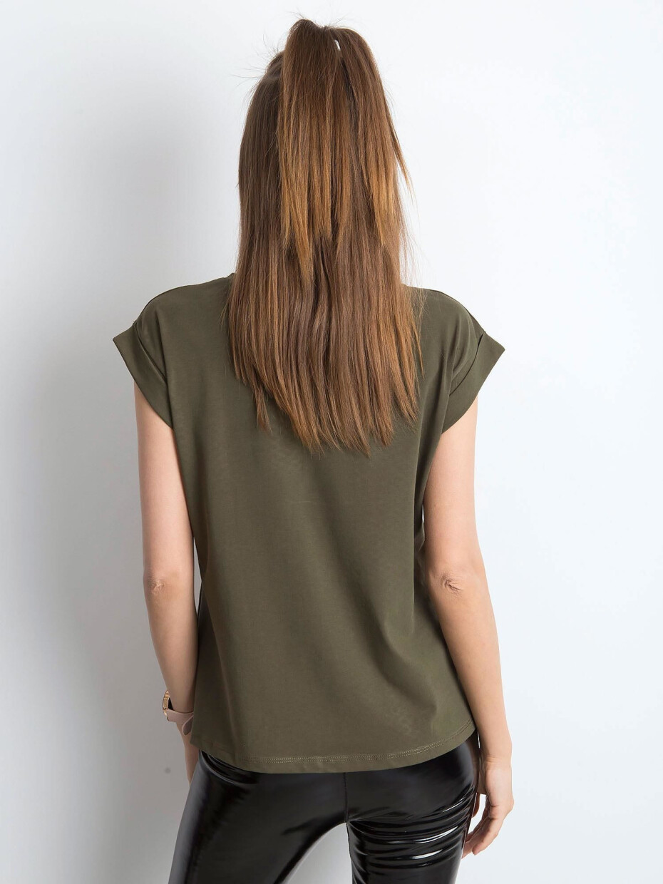 Tričko Revolution Khaki L - main (2)