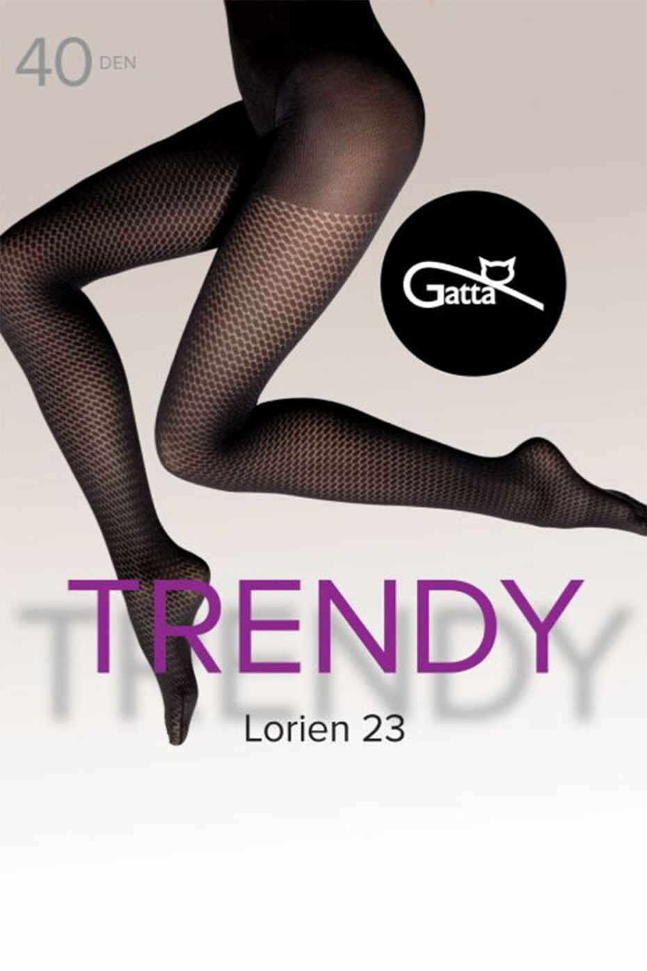 Gatta Lorien 23 40 DEN kolor:nero 5-XL - main (0)