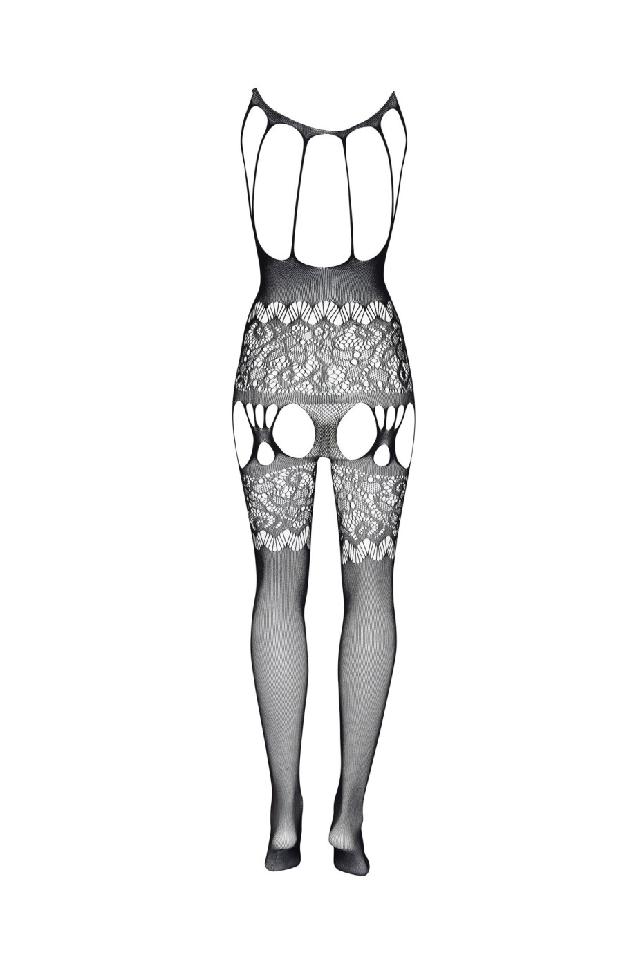 Bodystocking Yolanda - BEAUTY NIGHT FASHION černá S/L - main (10)